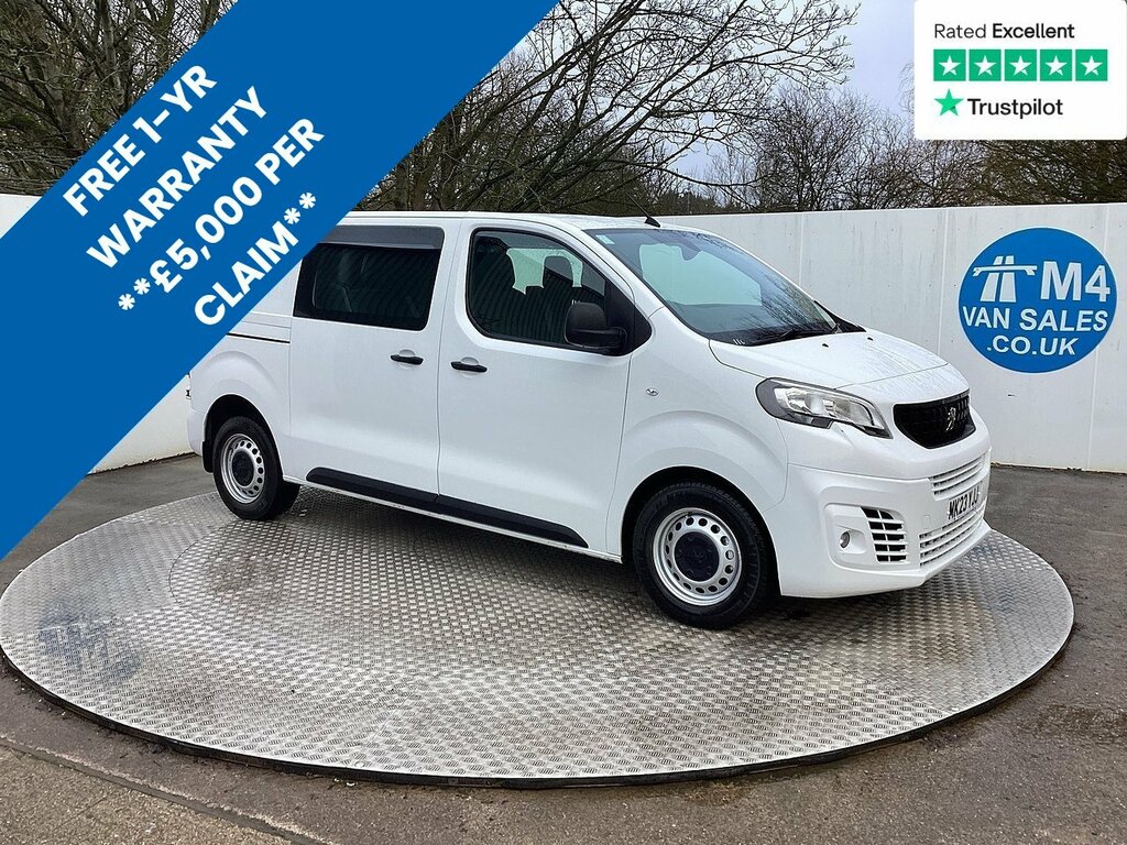 Peugeot Expert Bluehdi 1000 Professional Mwb Crewvan A C Premium White