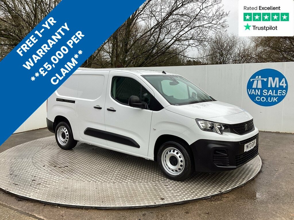 Peugeot Partner Bluehdi 850 Professional Premium Crewcab Lwb A C White