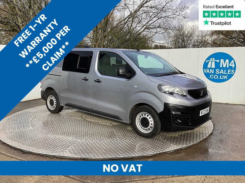 Peugeot Expert Bluehdi 1000 Professional Mwb Prem Eu6 Ac No Vat Grey