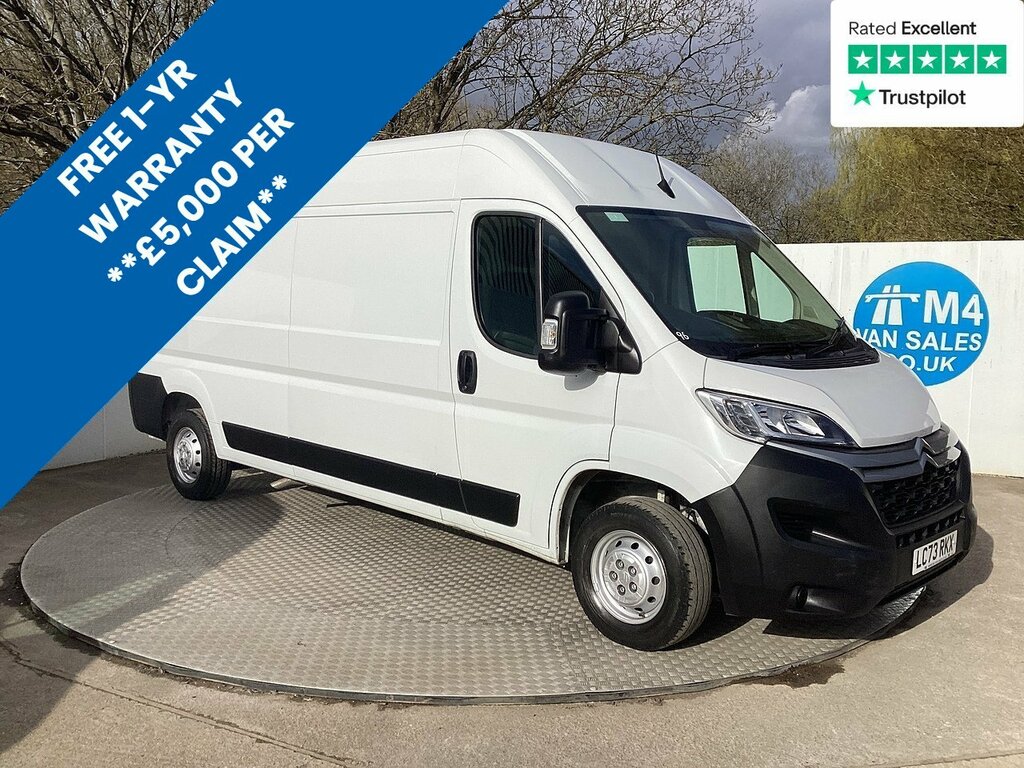 Citroen Relay Bluehdi 35 Enterprise Edition Lwb H R A C Euro 6 White