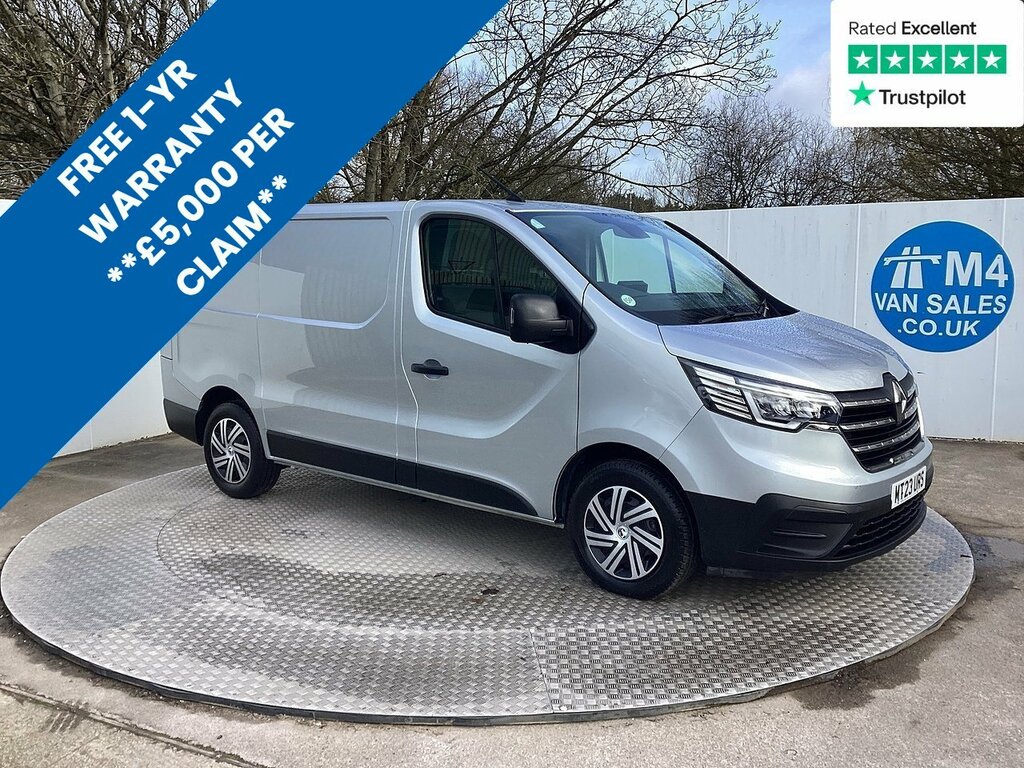 Renault Trafic Dci Blue Sl30 Swb L R Business A C Euro 6 U7859 Grey