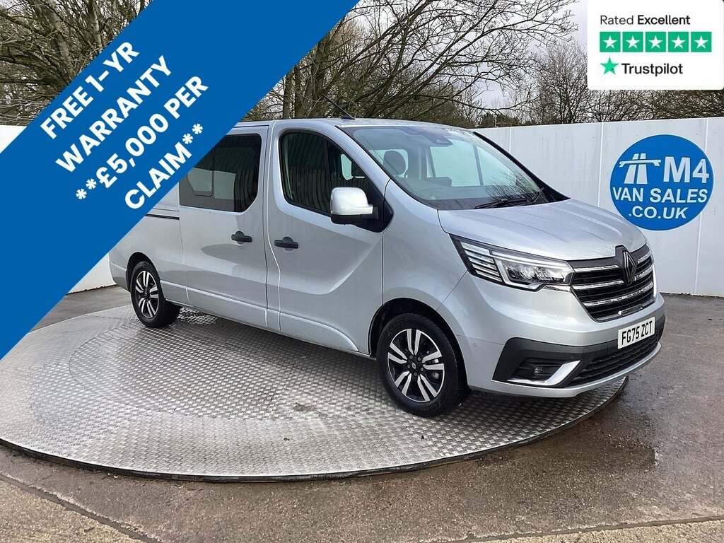 Renault Trafic Dci Blue Ll30 Extra Sport L R Crewcab A C Euro 6 Grey