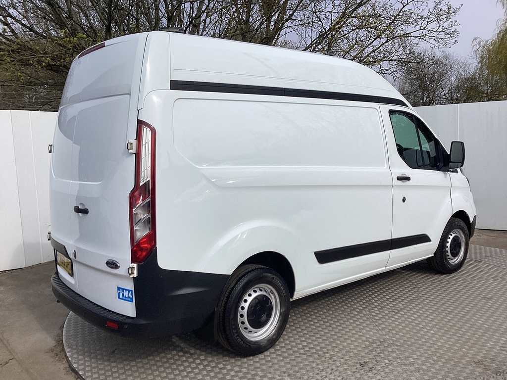 Ford Transit Custom 300 Ecoblue Leader Swb H R Euro 6 U7869 Ulez YM69JPX White #3