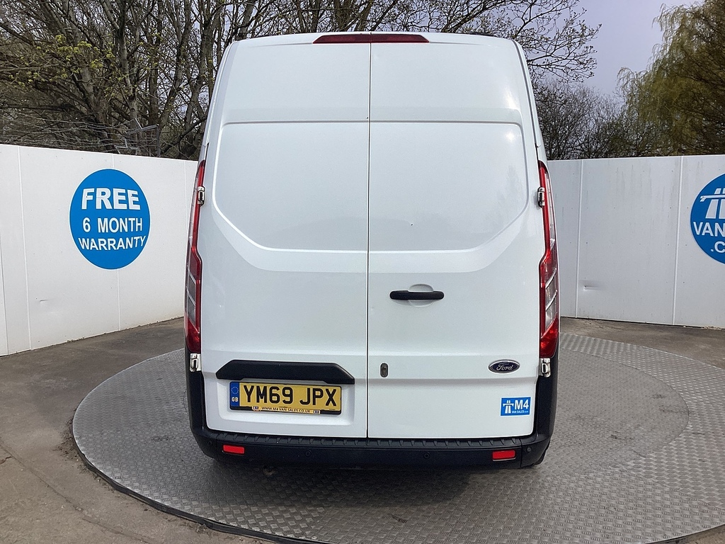 Ford Transit Custom 300 Ecoblue Leader Swb H R Euro 6 U7869 Ulez YM69JPX White #4