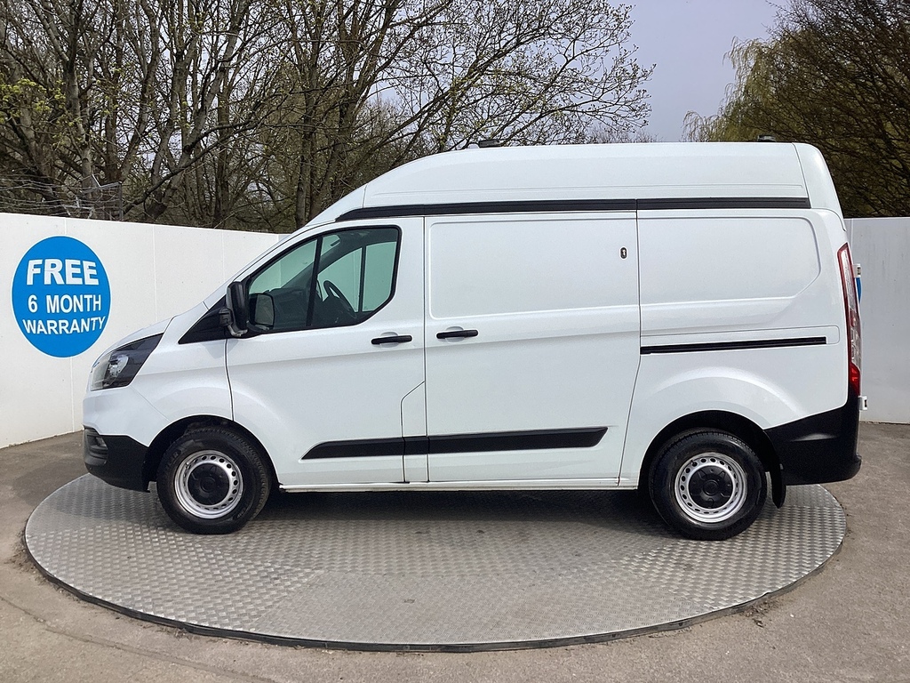 Ford Transit Custom 300 Ecoblue Leader Swb H R Euro 6 U7869 Ulez YM69JPX White #6