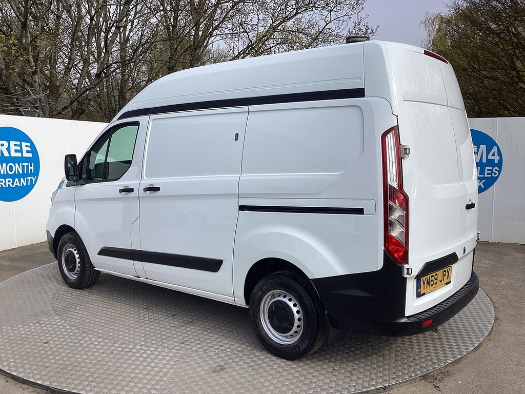 Ford Transit Custom 300 Ecoblue Leader Swb H R Euro 6 U7869 Ulez YM69JPX White #5