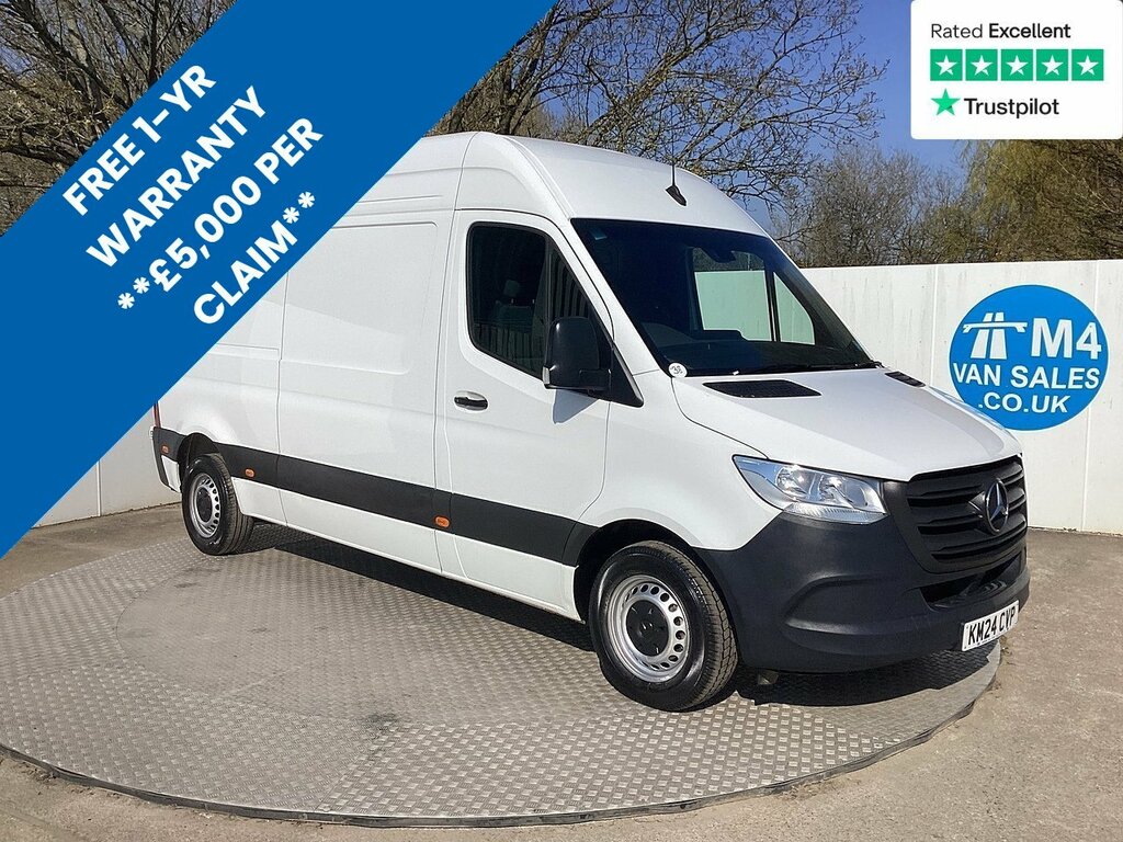 Mercedes-Benz Sprinter 315 Cdi Premium Mwb H R Progressive A C Euro 6 U7 White