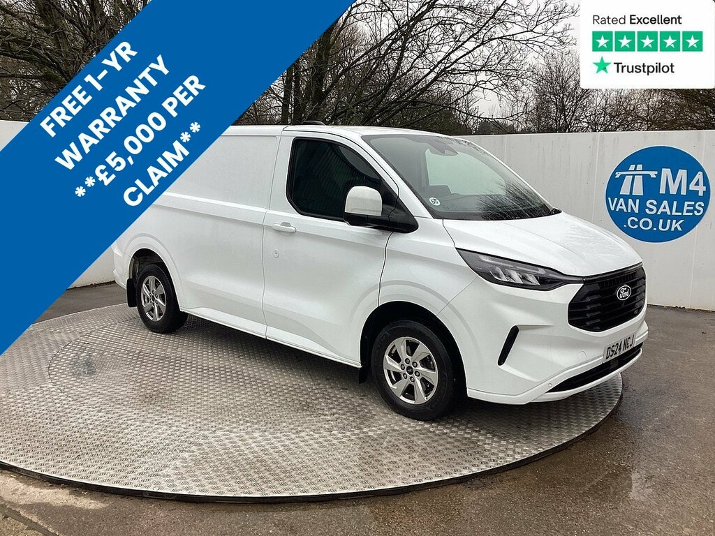 Ford Transit Custom 280 Ecoblue Limited Swb L R A C Euro 6 U7873 Ule White
