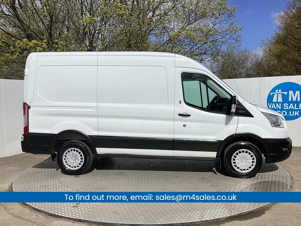 Ford Transit Custom 350 Ecoblue Trend Mwb M R Euro 6 U7905 Ulez FY70XWB White #2