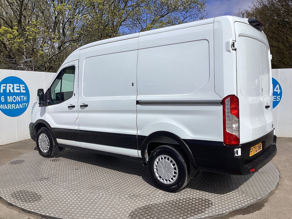 Ford Transit Custom 350 Ecoblue Trend Mwb M R Euro 6 U7905 Ulez FY70XWB White #5