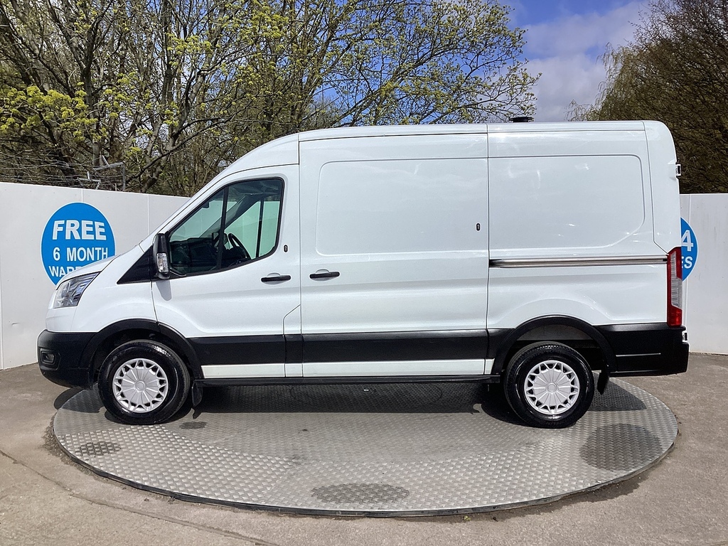 Ford Transit Custom 350 Ecoblue Trend Mwb M R Euro 6 U7905 Ulez FY70XWB White #6