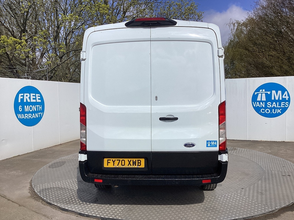 Ford Transit Custom 350 Ecoblue Trend Mwb M R Euro 6 U7905 Ulez FY70XWB White #4