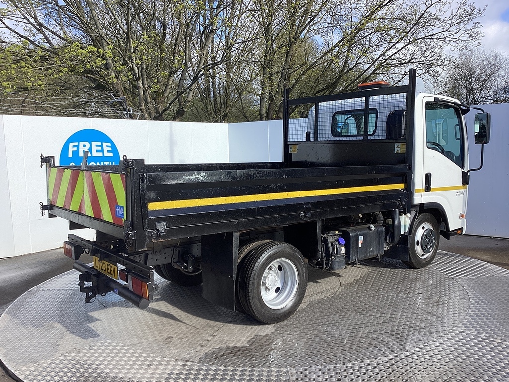 Isuzu D N35 125T Tipper Swb Euro 6 L10ft 4 U7922 Ule LT23EEV White #3