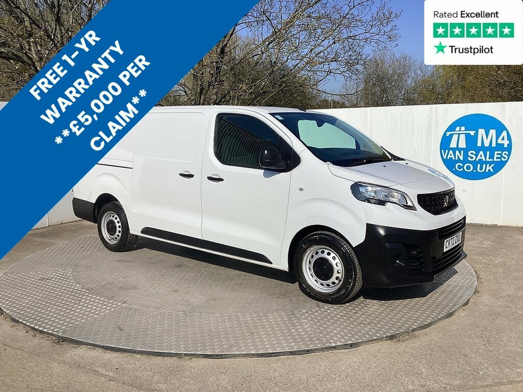 Peugeot Expert Bluehdi 1000 Professional Premium Lwb Euro 6 U794 White