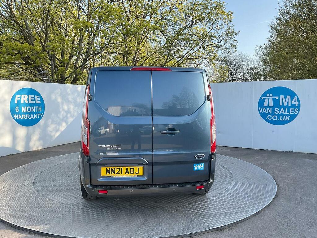 Ford Transit Custom 300 Ecoblue Active Swb L R A C Euro 6 U7964 Ulez MM21AOJ Blue #6