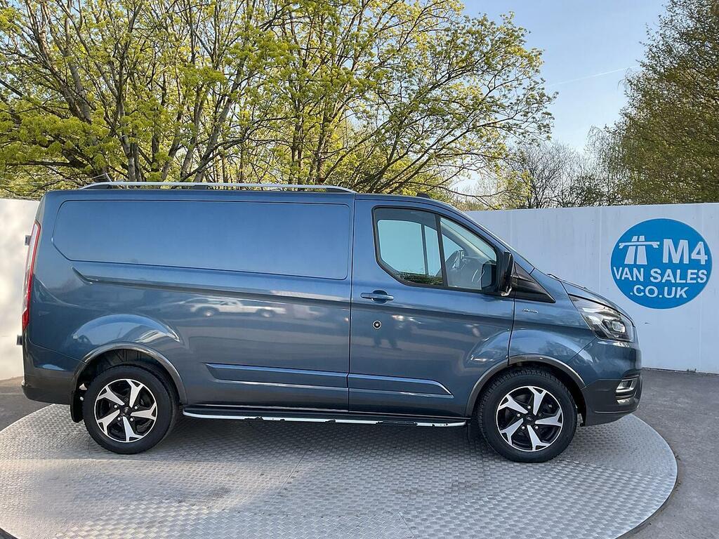 Ford Transit Custom 300 Ecoblue Active Swb L R A C Euro 6 U7964 Ulez MM21AOJ Blue #3