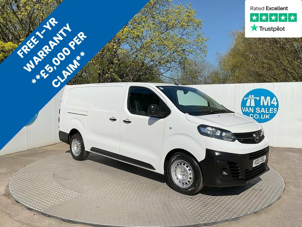 Vauxhall Vivaro Turbo D 2900 Dynamic Lwb L R A C Euro 6 U7970 Ul White
