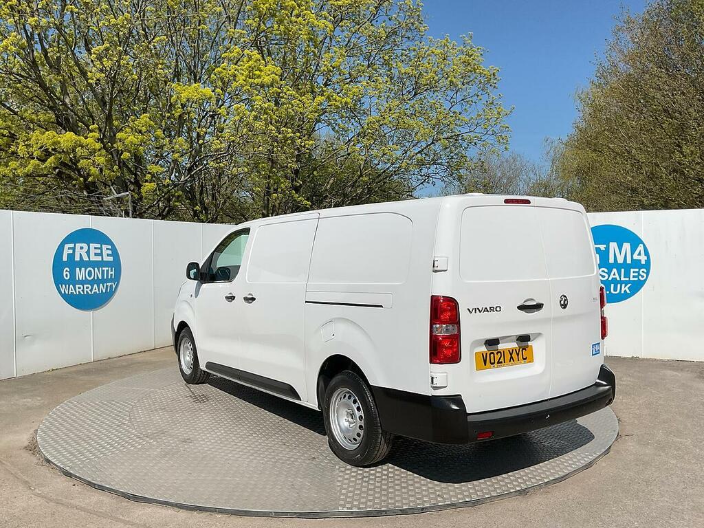 Vauxhall Vivaro Turbo D 2900 Dynamic Lwb L R A C Euro 6 U7970 Ul VO21XYC White #5