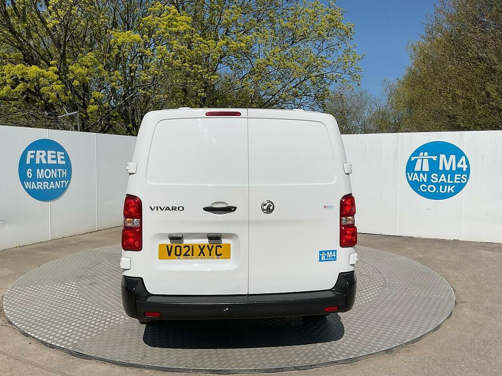 Vauxhall Vivaro Turbo D 2900 Dynamic Lwb L R A C Euro 6 U7970 Ul VO21XYC White #4