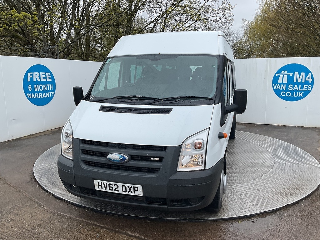 Ford Transit Custom 430 17 Seater 135Ps Tdci 430 U7972 HV62OXP White #4