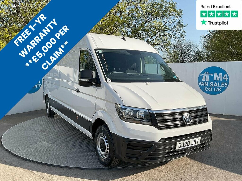 Volkswagen Crafter Tdi Cr35 Trendline Lwb H R A C Euro 6 U7977 Ulez White