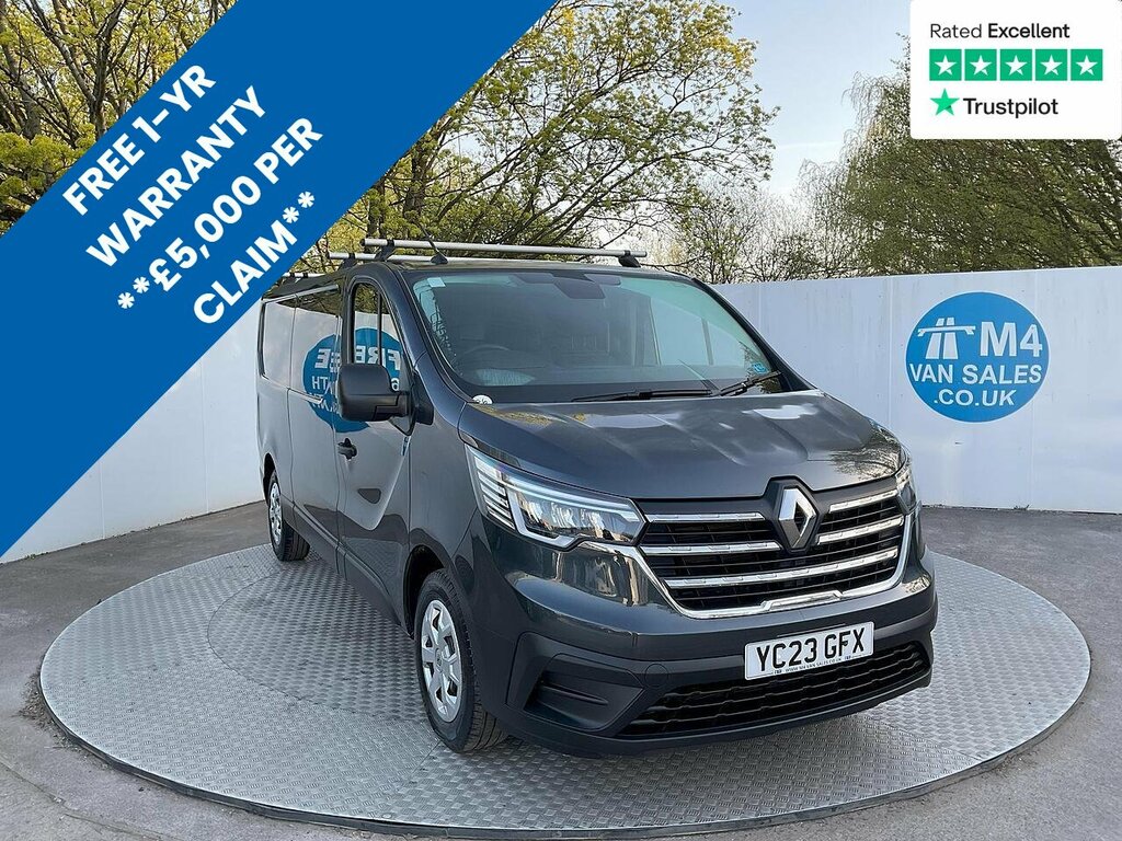 Renault Trafic Dci Blue Ll30 Business Lwb A C Euro 6 U7985 Ule Grey