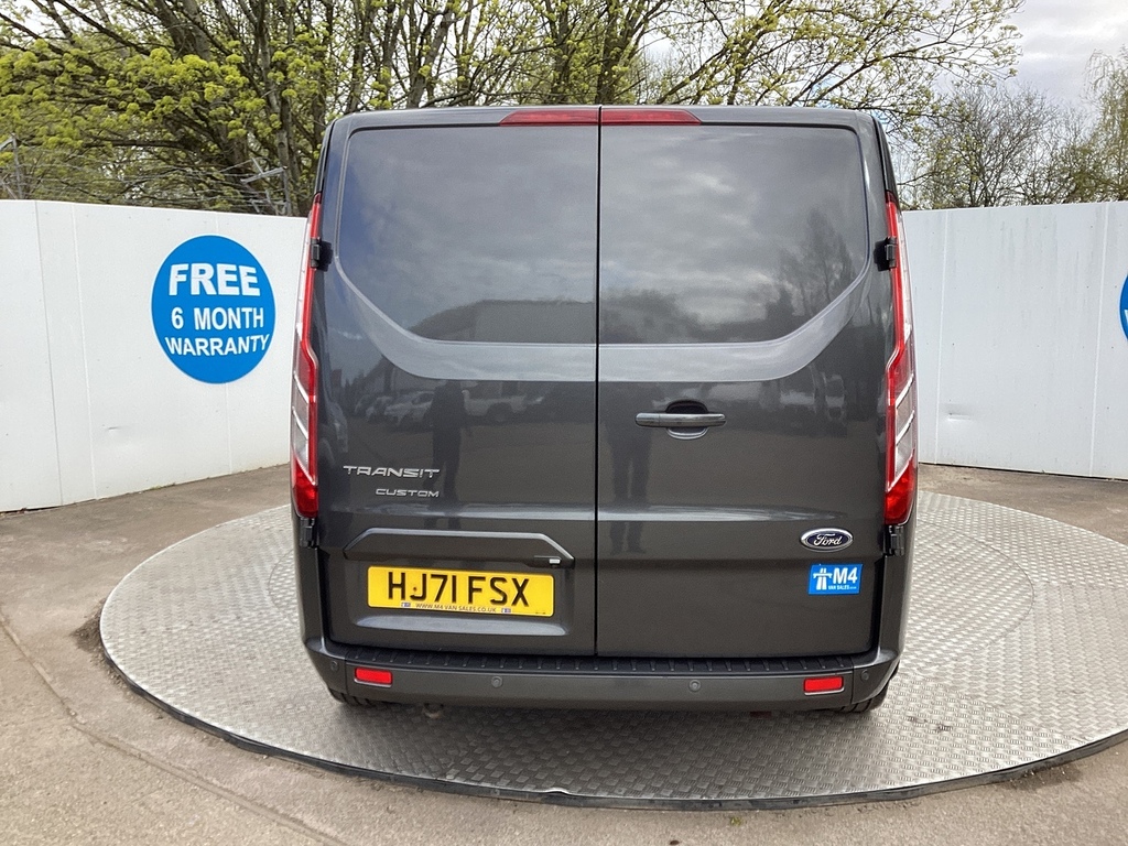 Ford Transit Custom 320 Ecoblue Limited Crewcab Lwb A C Euro 6 U7987 HJ71FSX #4