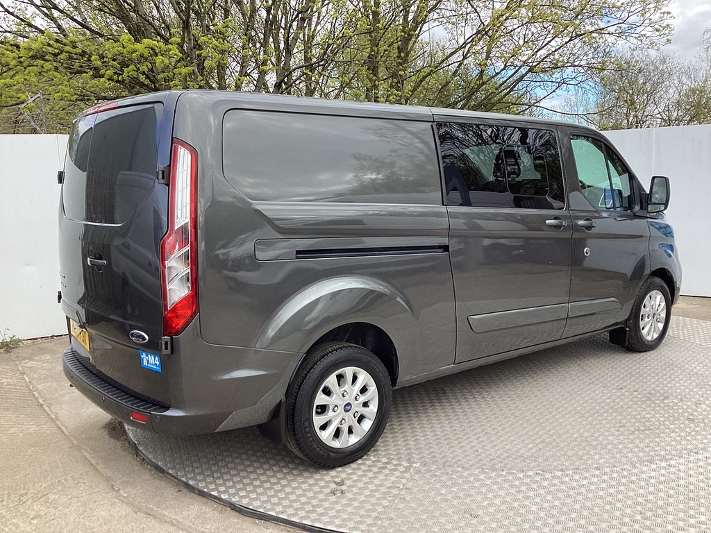 Ford Transit Custom 320 Ecoblue Limited Crewcab Lwb A C Euro 6 U7987 HJ71FSX #3