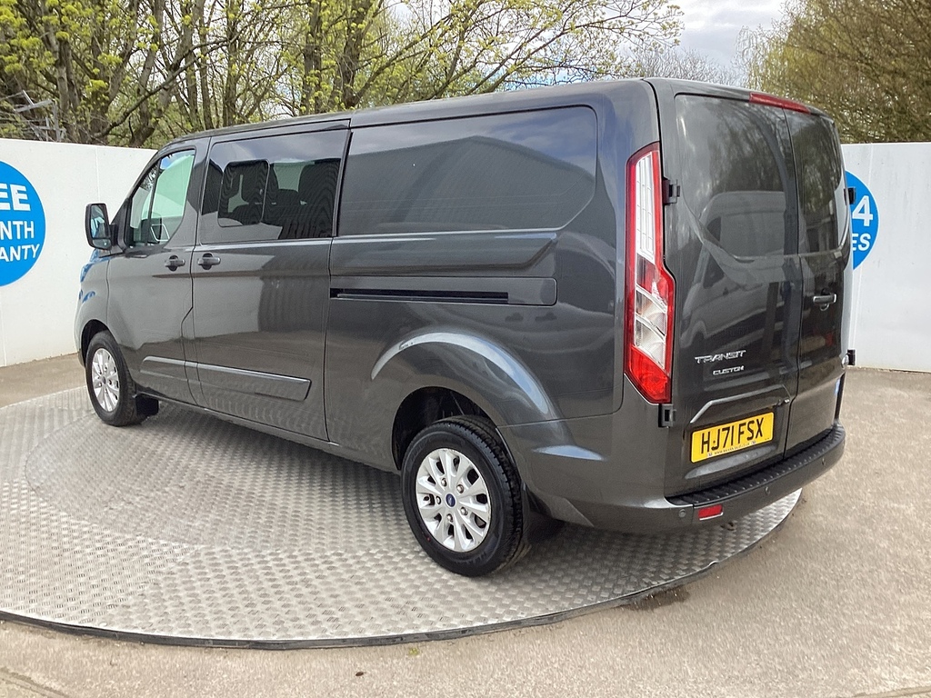 Ford Transit Custom 320 Ecoblue Limited Crewcab Lwb A C Euro 6 U7987 HJ71FSX #5