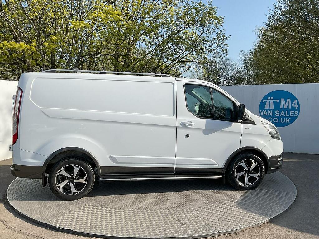 Ford Transit Custom 300 Ecoblue Active Swb L R A C Euro 6 U7989 Ulez YH22PPF White #4