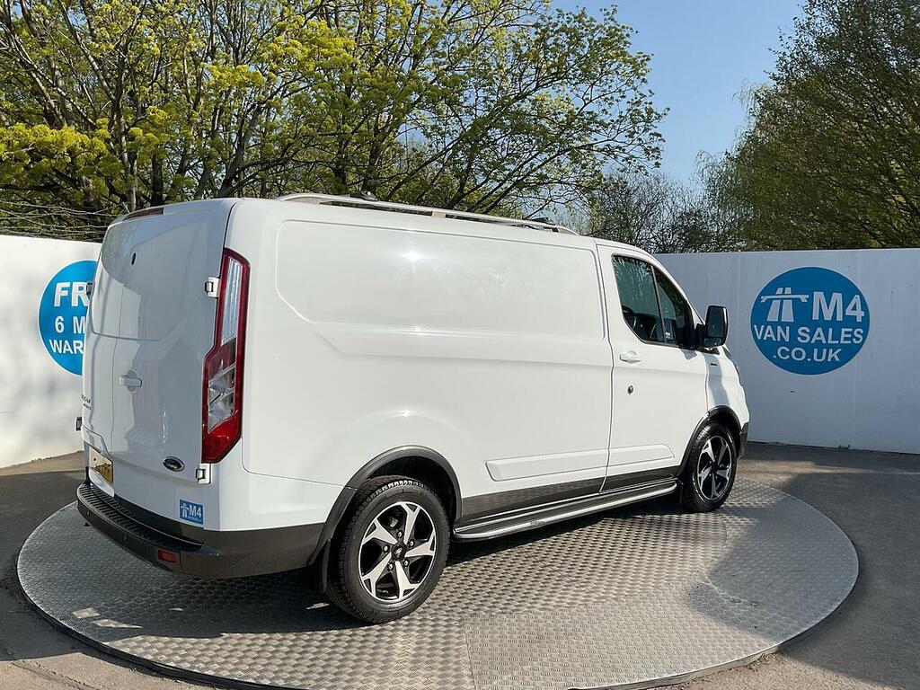 Ford Transit Custom 300 Ecoblue Active Swb L R A C Euro 6 U7989 Ulez YH22PPF White #5