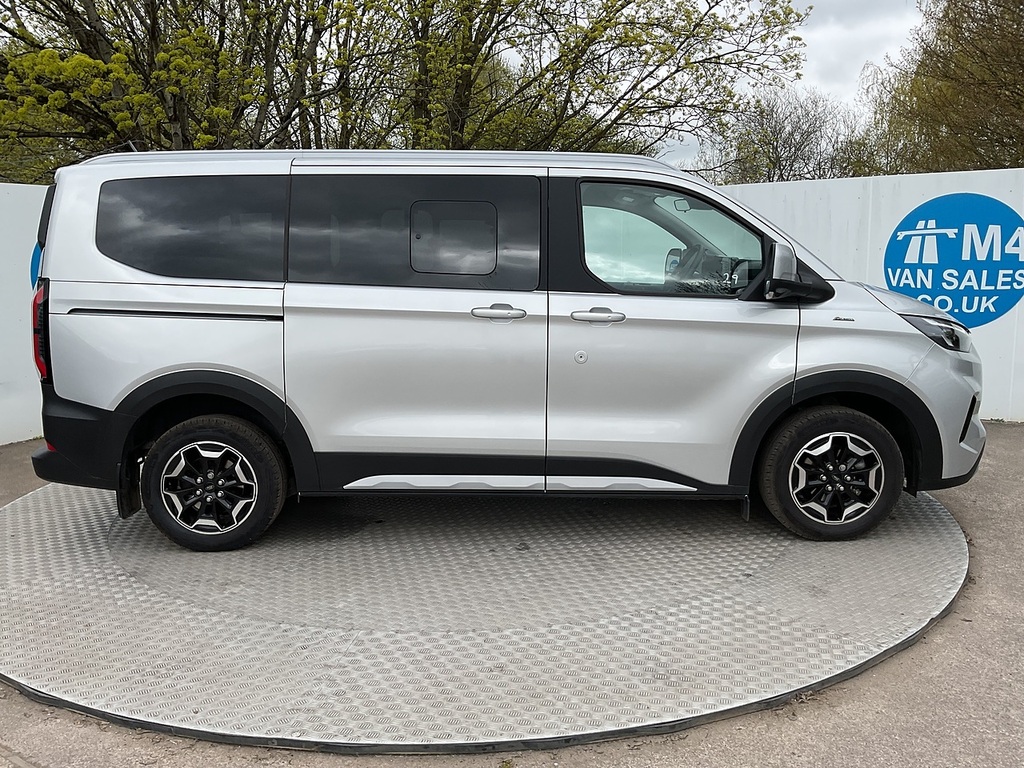 Ford Tourneo Custom 320 Ecoblue Active 8 Seater Euro 6 No Vat U80 Silver #2
