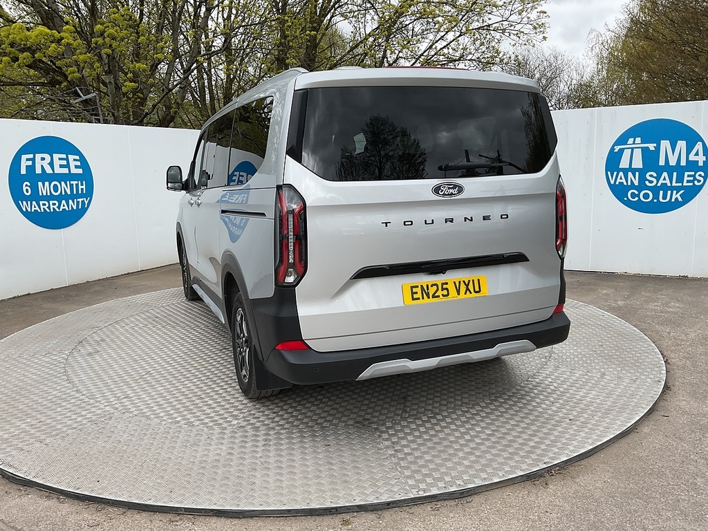Ford Tourneo Custom 320 Ecoblue Active 8 Seater Euro 6 No Vat U80 Silver #4