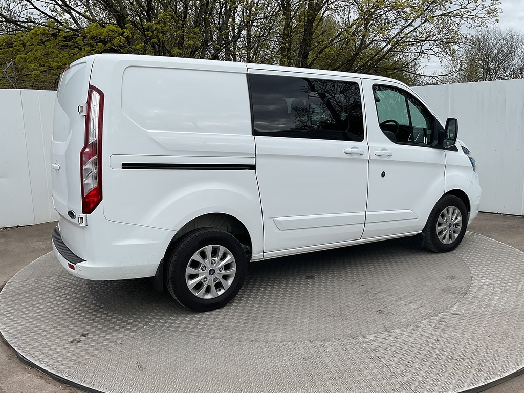 Ford Transit Custom 300 Ecoblue Limited Crewvan Euro 6 U8005 Ulez HJ22UCO White #3