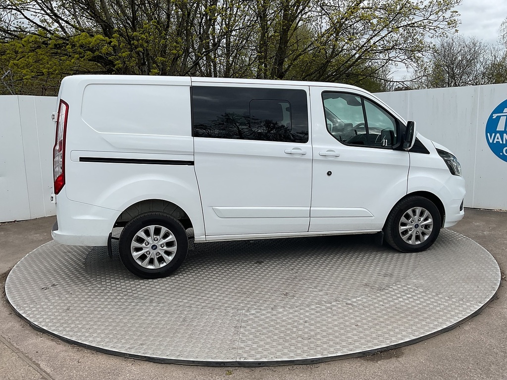 Ford Transit Custom 300 Ecoblue Limited Crewvan Euro 6 U8005 Ulez HJ22UCO White #6
