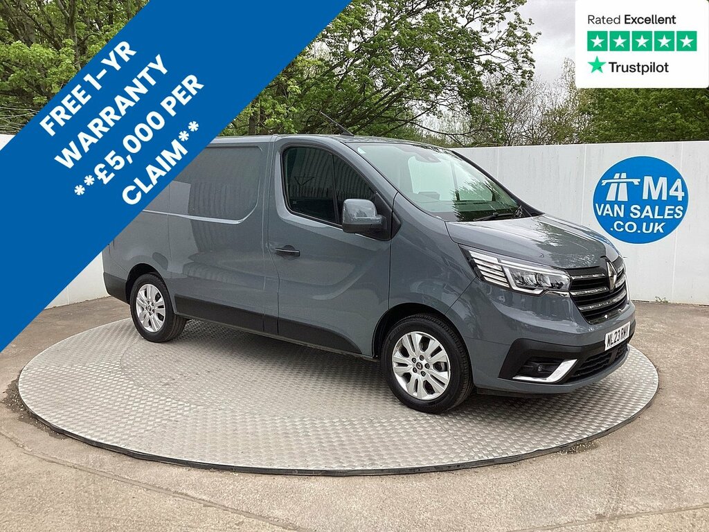 Renault Trafic Dci Blue Sl28 Sport Swb L R Euro 6 U8020 Ulez Grey