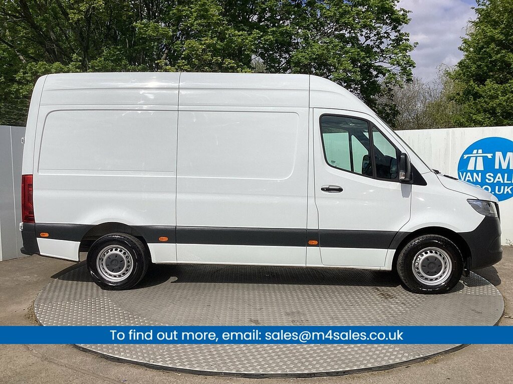 Mercedes-Benz Sprinter 316 Cdi Mwb High Roof Euro 6 No Vat U8033 Ul KJ69KWP White #2
