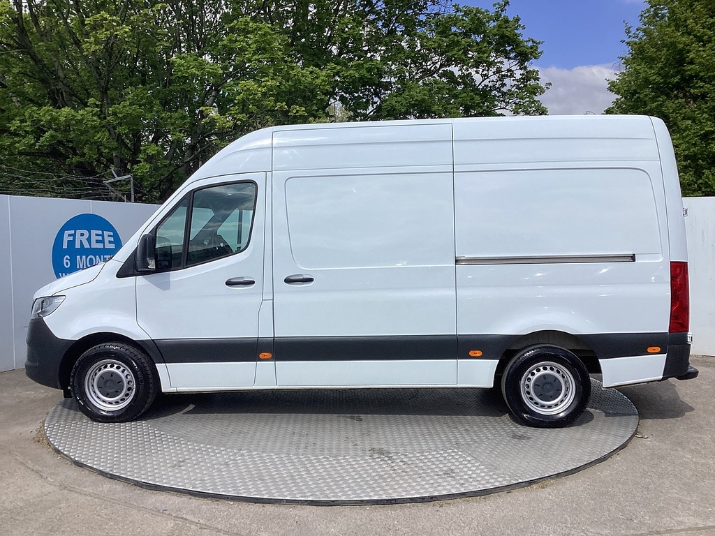 Mercedes-Benz Sprinter 316 Cdi Mwb High Roof Euro 6 No Vat U8033 Ul KJ69KWP White #6