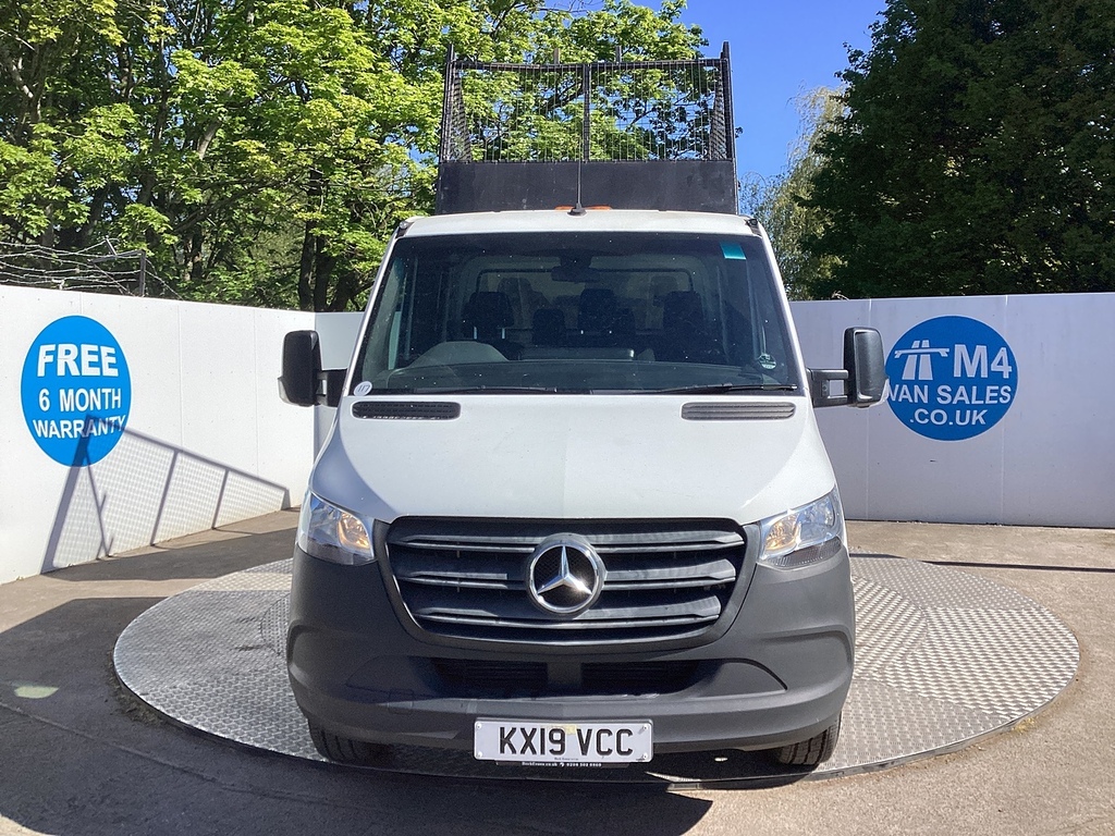 Mercedes-Benz Sprinter 314 Cdi Lwb C C Caged Tipper Trend Euro 6 L11ft 6 White #6