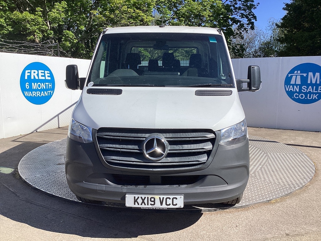 Mercedes-Benz Sprinter 314 Cdi Lwb C C Caged Tipper Trend Euro 6 L11ft 6 White #5