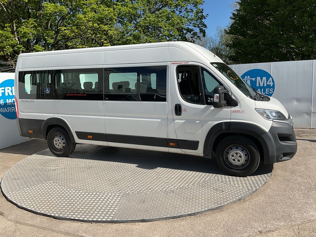 Citroen Relay 17 Seat Flexilite Minibus U8060 Ulez SF69HMA White #6