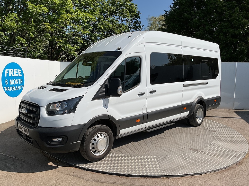 Ford Transit Custom 460 Ecoblue Trend 17 Seat U8074 Ulez WN23NXO White #5
