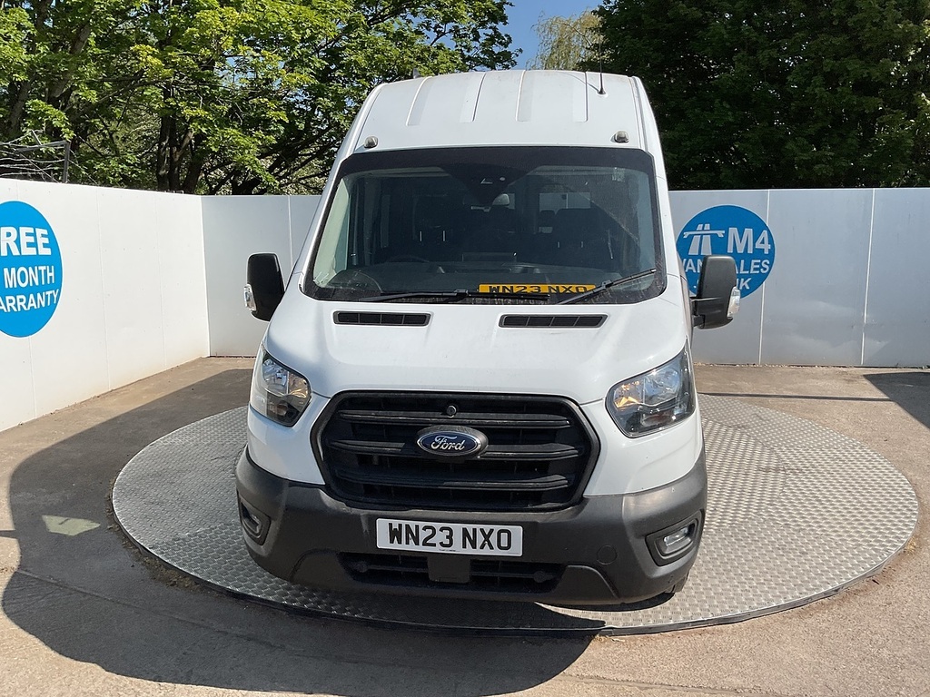 Ford Transit Custom 460 Ecoblue Trend 17 Seat U8074 Ulez WN23NXO White #3
