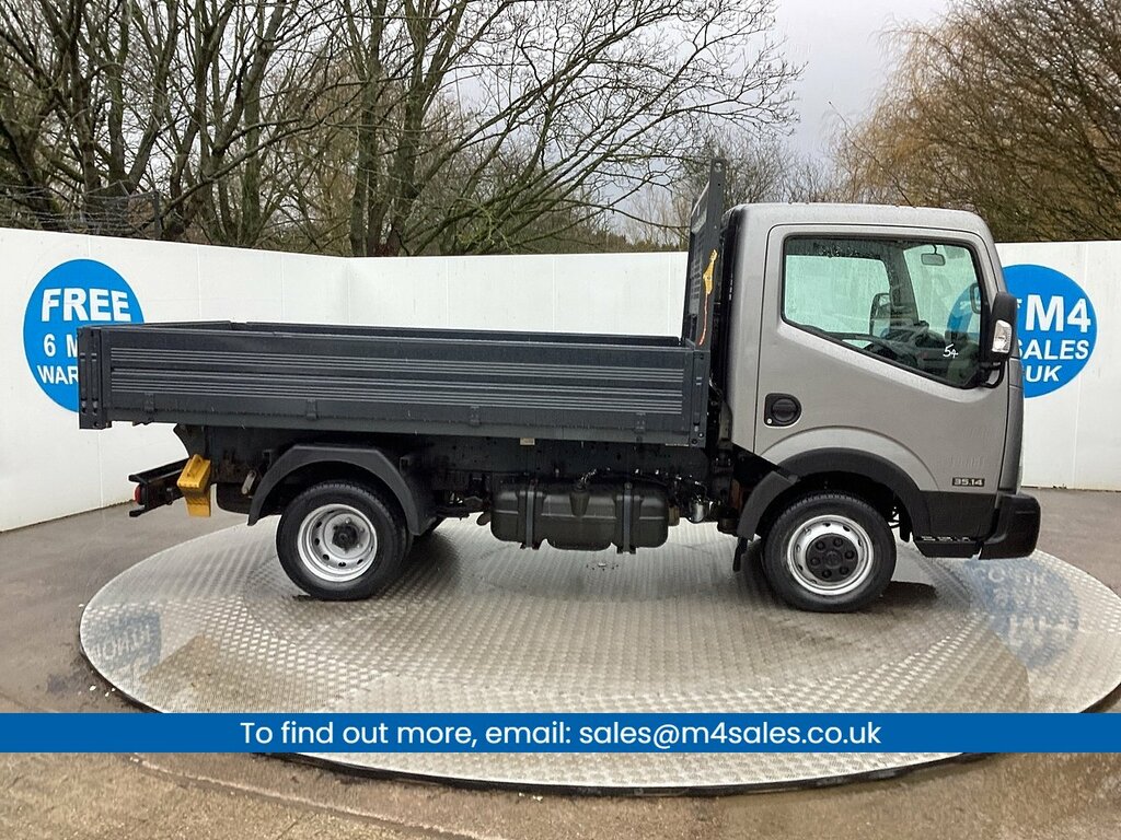 Nissan NT400 Cabstar Dci 35.14 Tipper L10ft 1 U7766 Grey #2