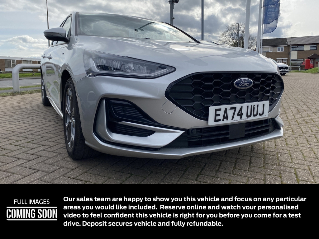 Ford Focus 1.0 Ecoboost Hybrid Mhev 155 St-line Silver