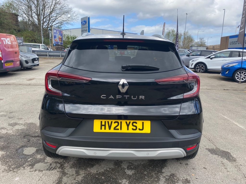 Renault Captur 1.0 Tce 90 Iconic HV21YSJ Black #4
