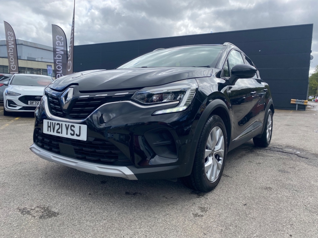 Renault Captur 1.0 Tce 90 Iconic HV21YSJ Black #6
