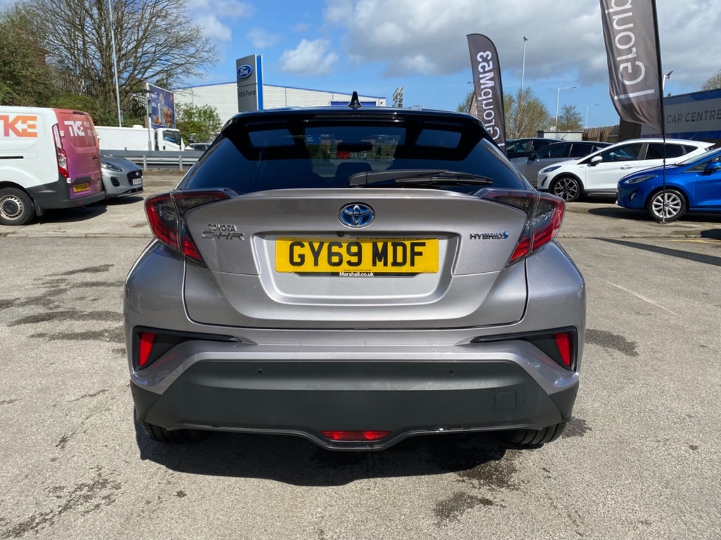 Toyota C-Hr 1.8 Hybrid Dynamic Cvt GY69MDF Silver #3