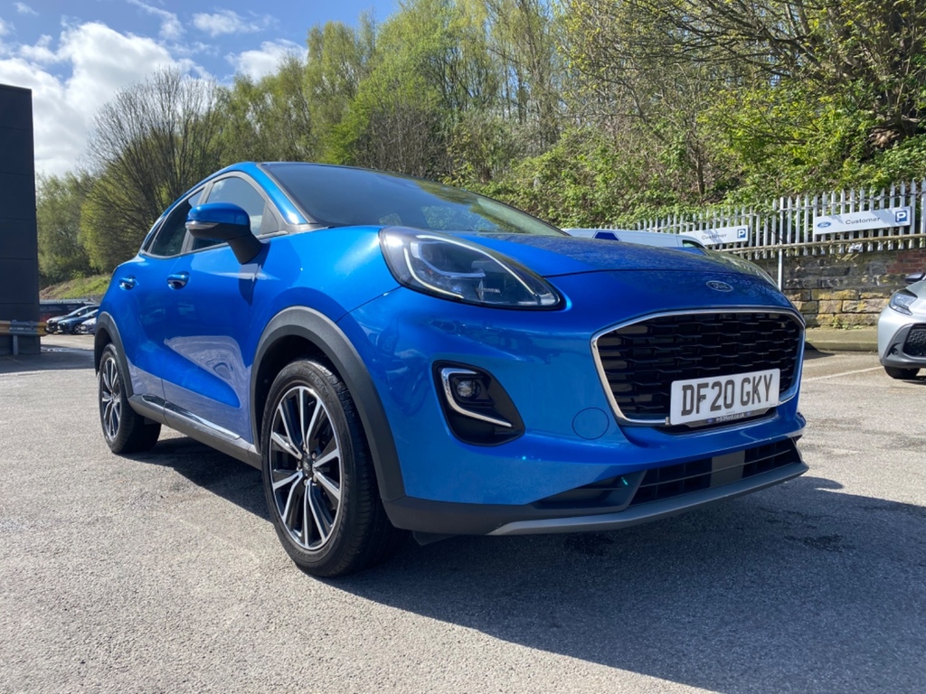 Ford Puma 1.0 Ecoboost Titanium Blue