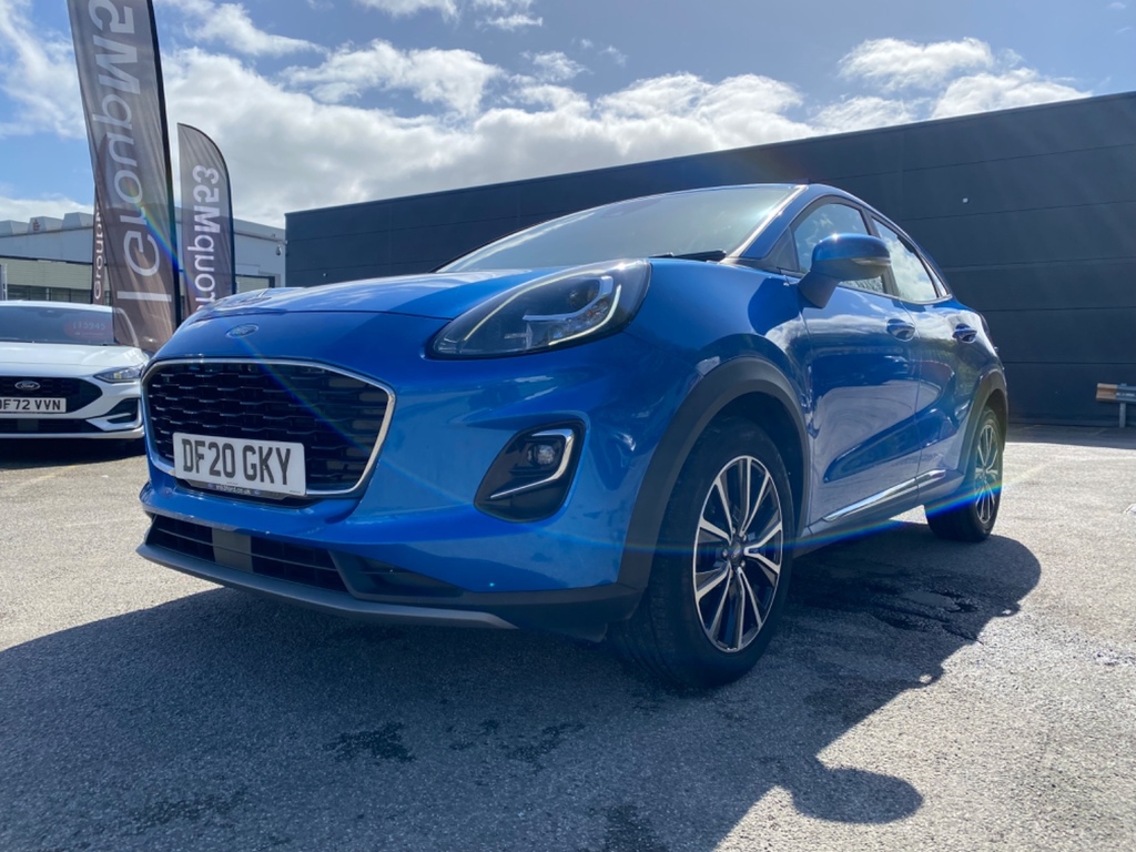 Ford Puma 1.0 Ecoboost Titanium DF20GKY Blue #4